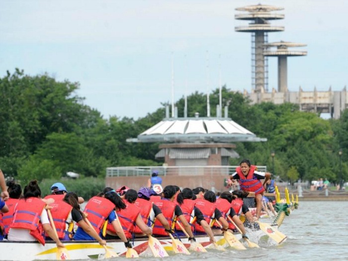 The Hong Kong Dragon Boat Festival in New York