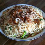 How To Make Rice Noodles with Pork and Bean Sprouts