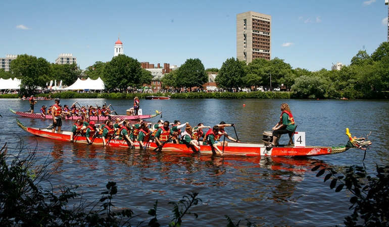 Dragon Boat Racing  Chinese American Family