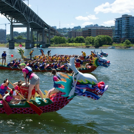 Dragon Boat Racing  Chinese American Family