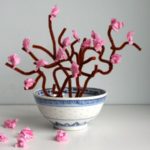 Making a Plum Blossom Tree to Hurry Spring’s Arrival